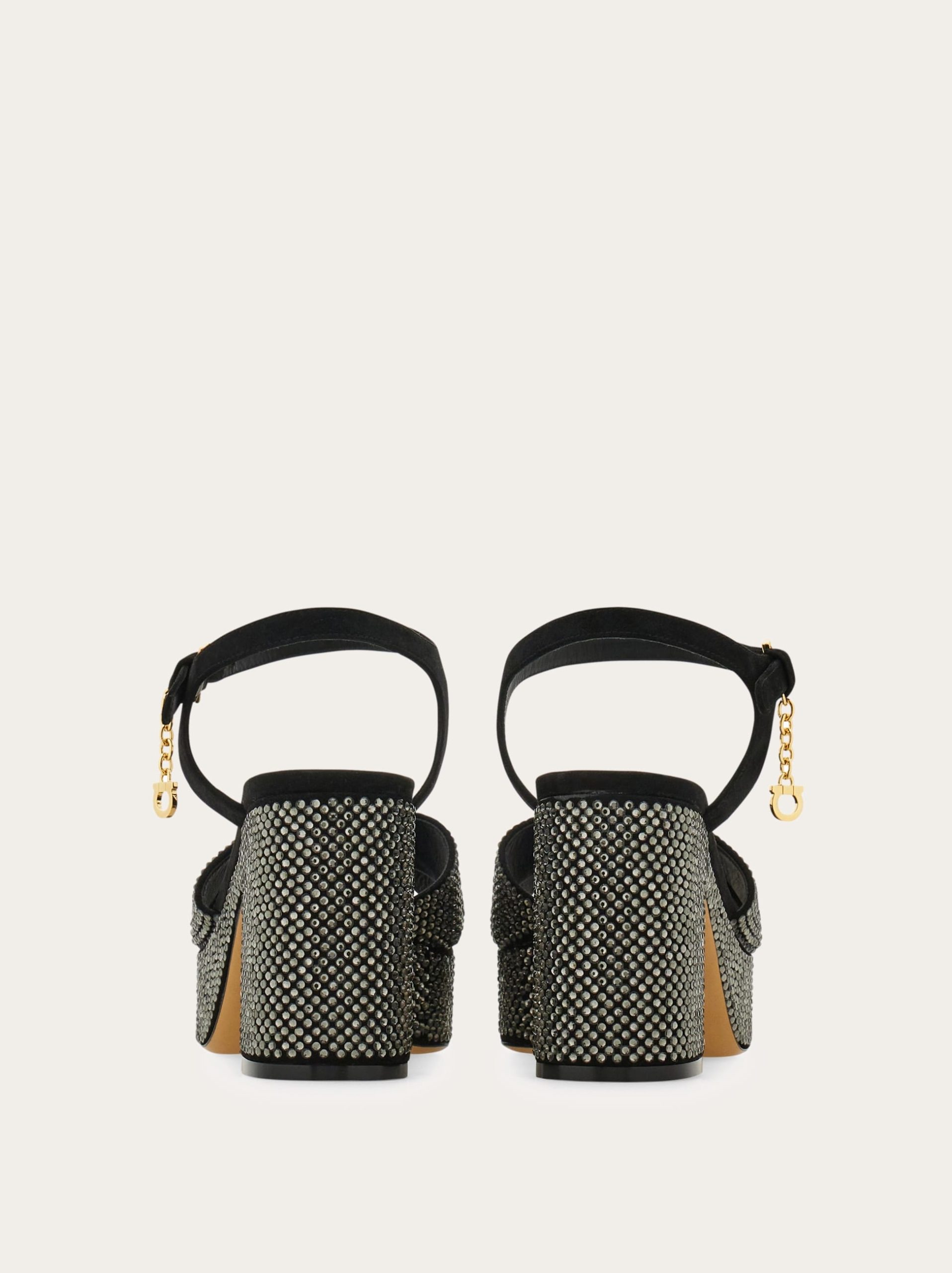 Ferragamo Crystal platform sandal - Image 4